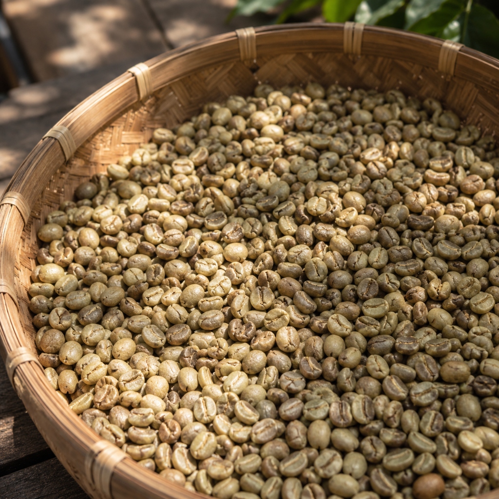 Arabica Fullwash Process Real Coffee Beans